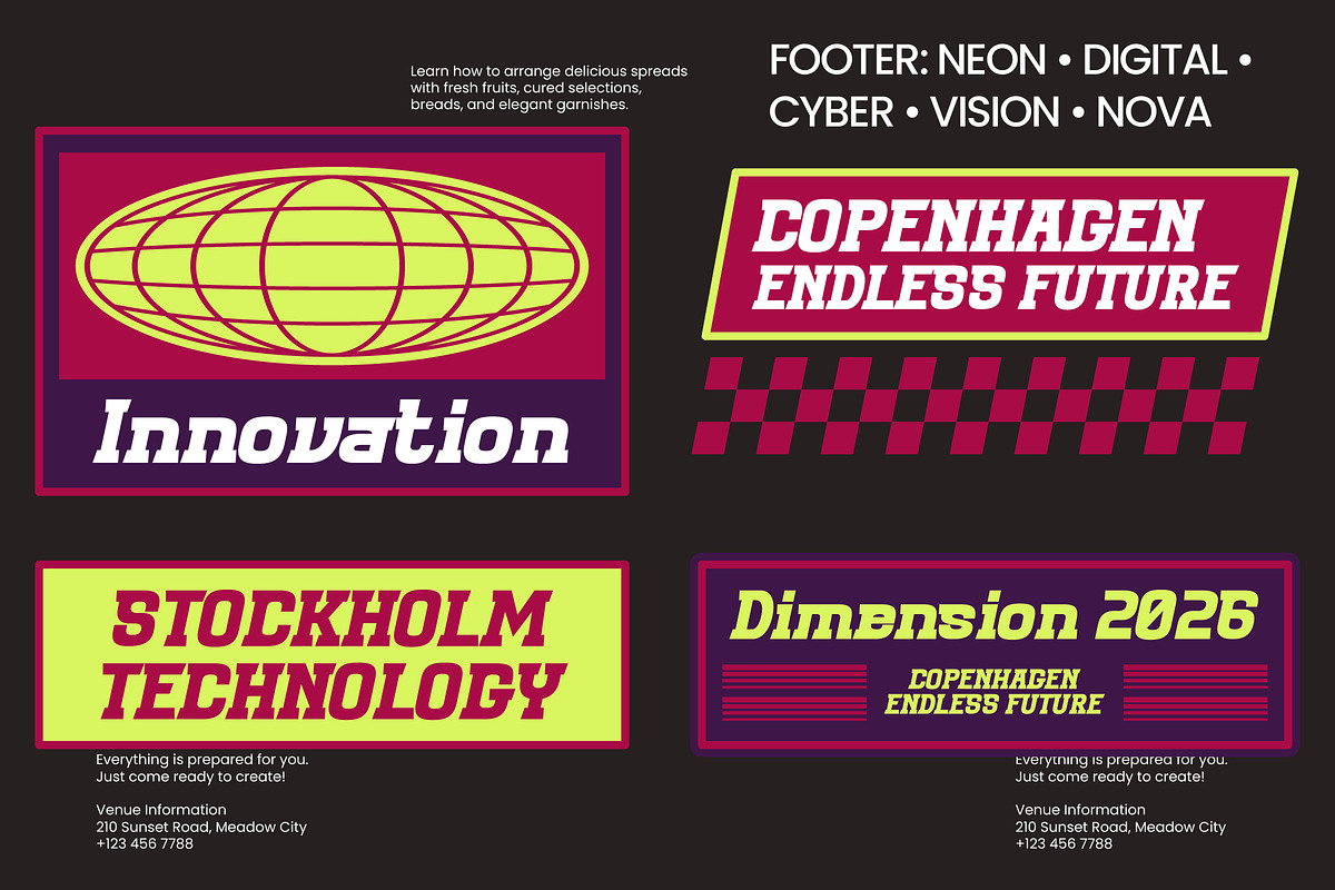 Quantum Orbitals Signal, a Sans Serif Font by timelesstype.co (Photo 14 of 15)