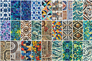 130 Mosaic Seamless Patterns, a Pattern Graphic by mkStudioLab (Thumbnail 3 of 6)