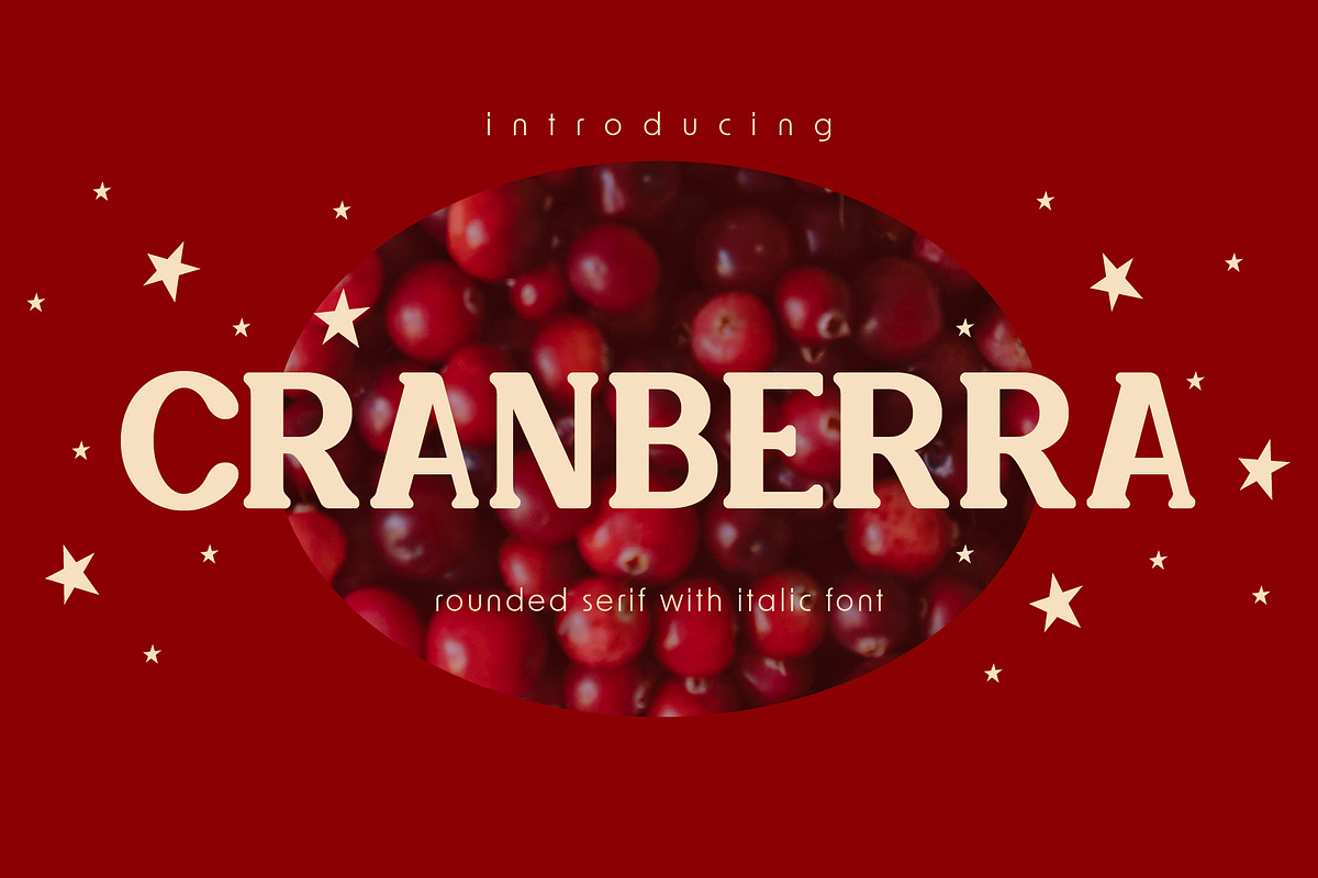 Cranberra - Rounded Serif Font, a Serif Font by Pikgura (Photo 1 of 7)