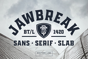 Jawbreak - Display Font