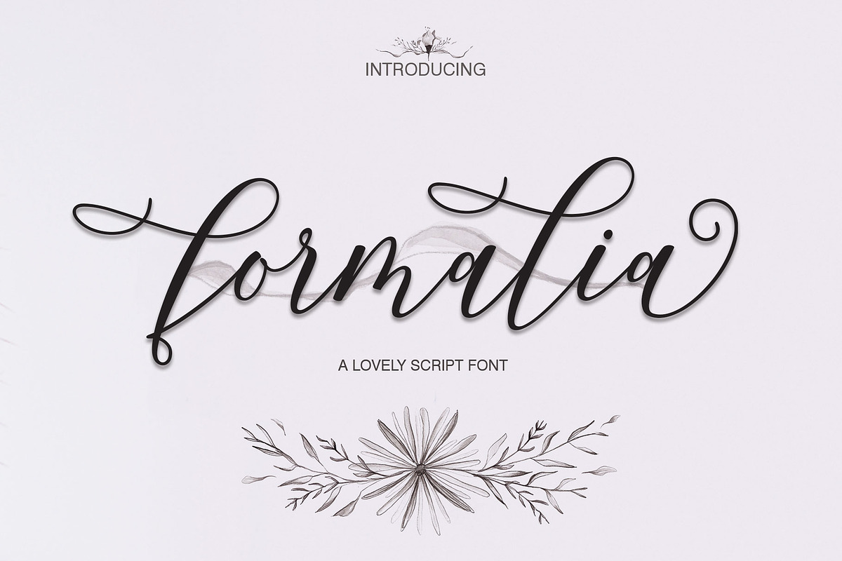 Formalia Script, a Script Font by Jhoel Design (Photo 12 of 12)