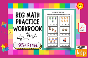 Kindergarten Big Math Activity Pages