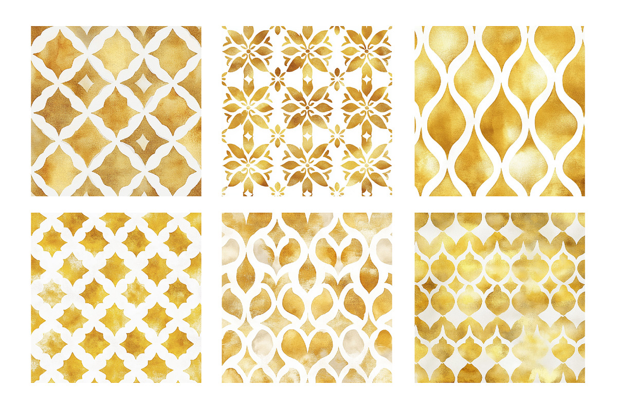 Symmetrical Digital Paper, an Illustration by SinaCreation (Photo 3 of 5)