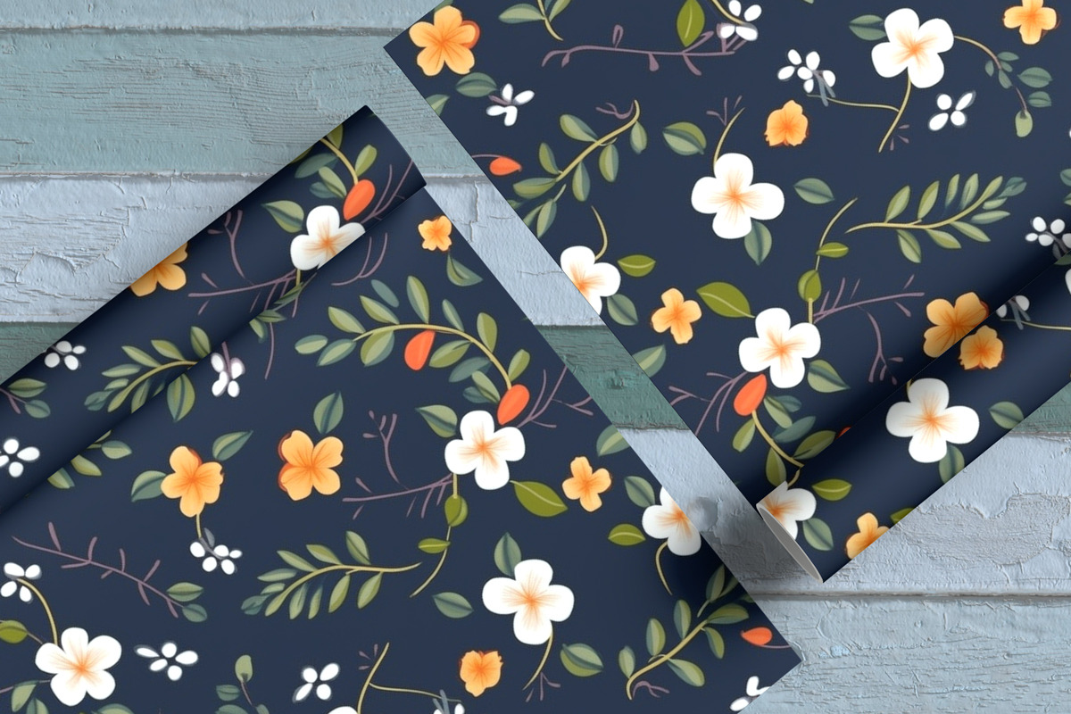 Two Wrapping Papers Mockup Psd, Jpg, a Packaging Mockup by Rami's Mockups (Photo 6 of 6)