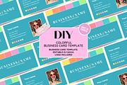 Business Card Template - 2 sides, a Business Card Template by SunshineStudioBoutique (Thumbnail 2 of 9)