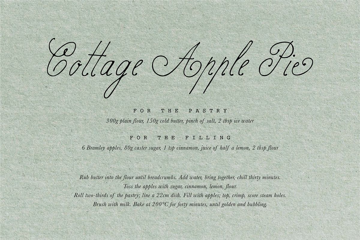 Birch Paper // Handwritten Font, a Script Font by PeachCreme (Photo 5 of 14)