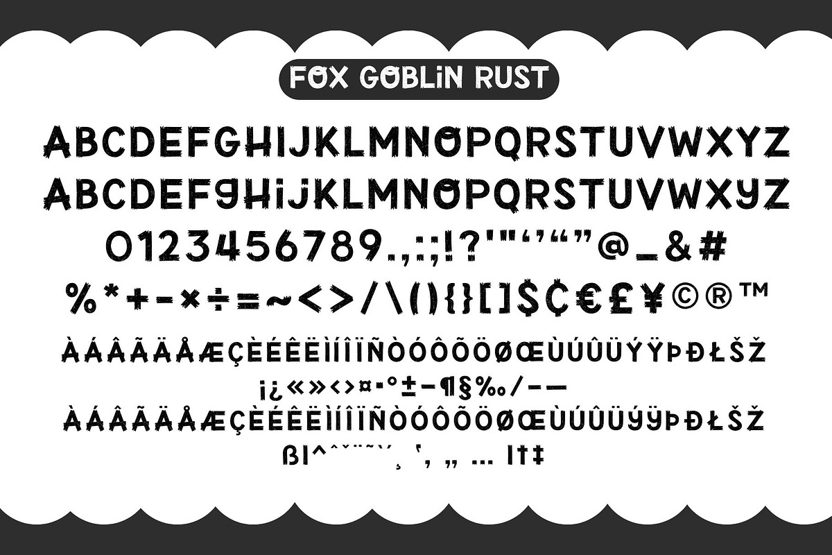 Fox Goblin 4 Fonts Style, a Handwritten Font by Fox7 By Rattana (Photo 8 of 11)