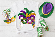 Mardi Gras Mask PNG, an Illustration by Canvas Craft (Thumbnail 4 of 6)