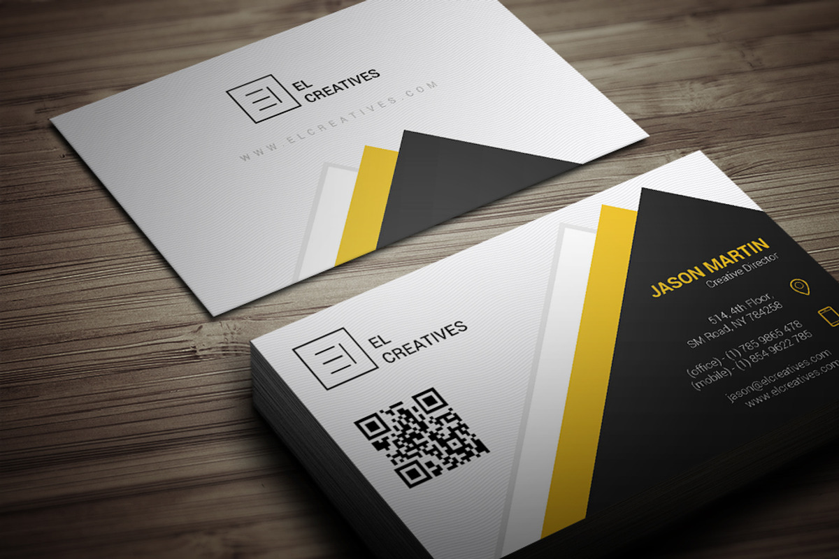 Clean Creative Business Card, a Business Card Template by bouncy (Photo 3 of 4)