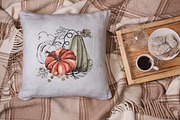 Watercolor Autumn Pumpkins, an Object Graphic by Ana-Sakuta (Thumbnail 3 of 18)