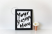 Plain Vertical Frame Mockup 8x10, a Print Template by Pretty Techie (Thumbnail 1 of 3)