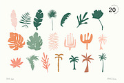 Abstract Jungle Shapes&Compositions, a Texture Illustration by All This Concept (Thumbnail 9 of 16)