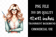 Back to School Teacher Sublimation, an Illustration by Designking (Thumbnail 4 of 4)