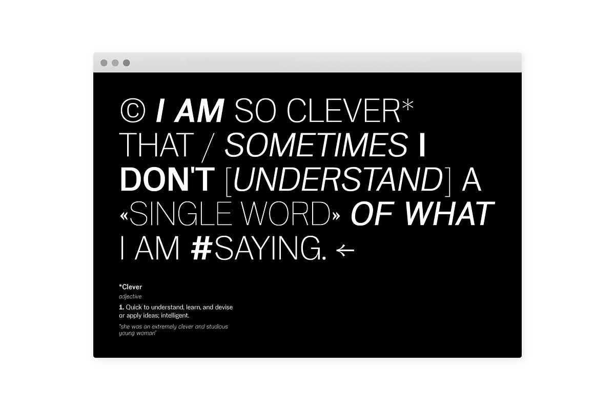 Eirene Sans - Type family, a Sans Serif Font by Tomas Castiglioni (Photo 14 of 20)