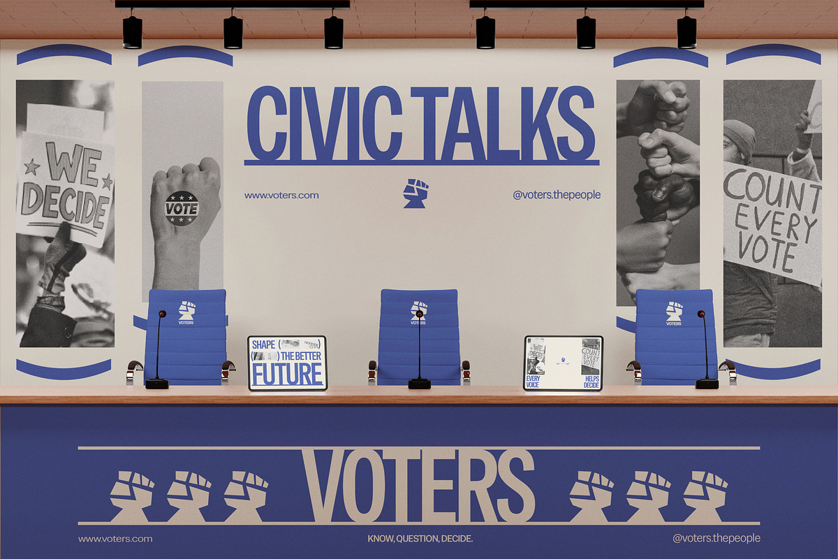 29 Indoor Election Campaign Mockup, an Advertising Mockup by Vitora Mockup (Photo 3 of 15)