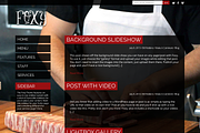 Foxy - Business/Restaurant WP Theme, a WordPress Template by Organized Themes (Thumbnail 3 of 5)
