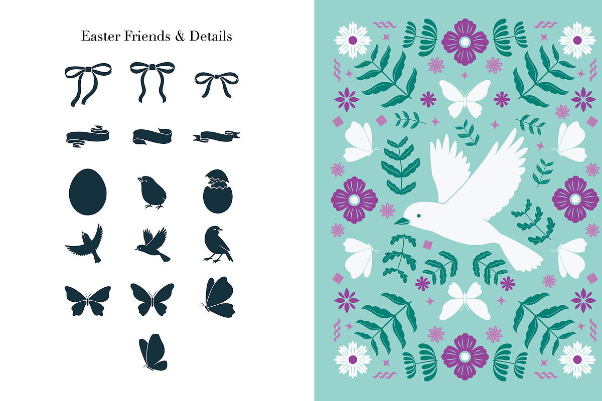 Procreate Easter Bloom Set, a Brush Add-On by Pencil Twist (Photo 5 of 9)