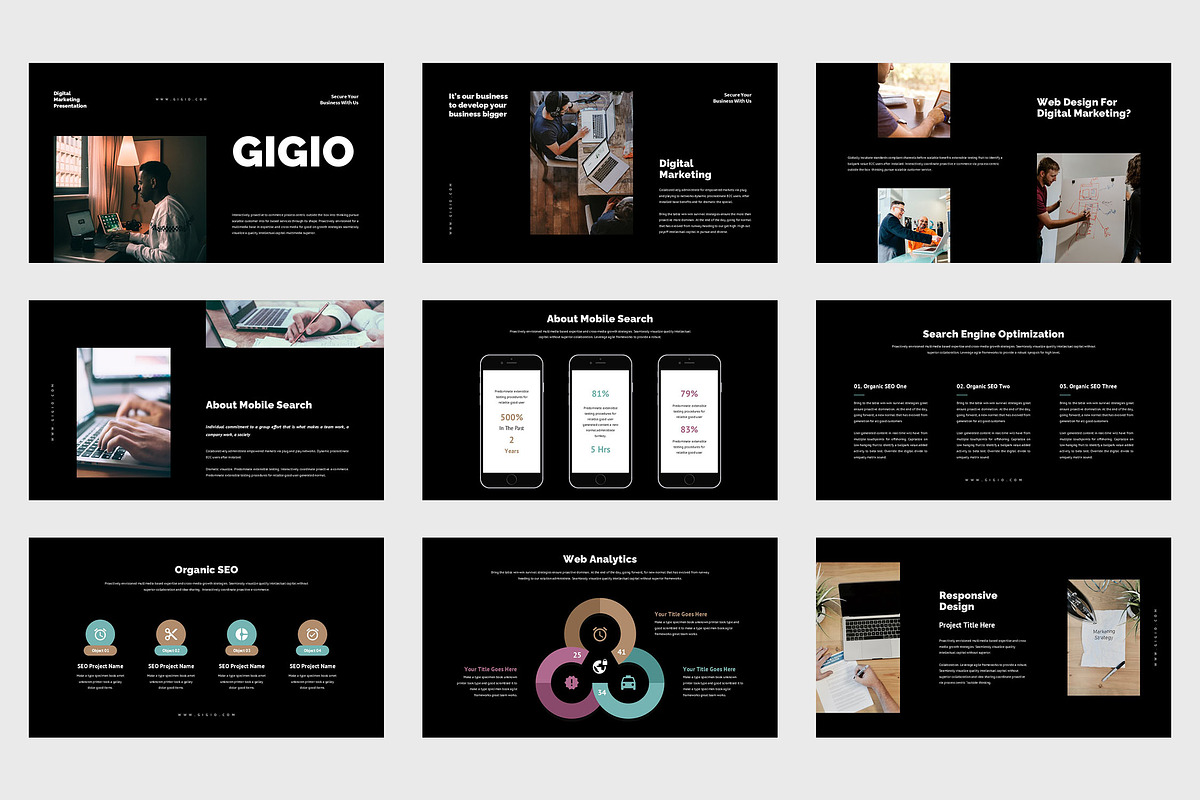 Gigio : Online Promo Google Slides, a Presentation Template by Punkl Camp (Photo 6 of 9)