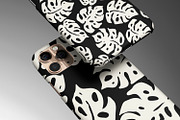 White Monstera Leaves, a Pattern Graphic by MalyskaStudio (Thumbnail 14 of 19)
