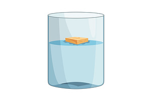 Archimedes principle, an Illustration by Things for designers