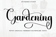 Gardening, a Handwritten Font by InermediaSTUDIO (Thumbnail 1 of 8)