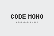 Code Mono-Bitmap Monospaced Font, a Sans Serif Font by Ebad Designs (Thumbnail 1 of 7)
