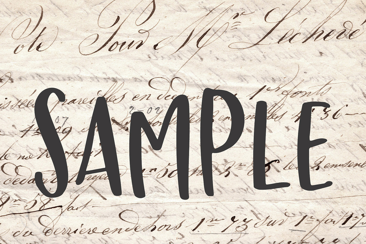 Old French Paper Vintage Textures, a Texture Graphic by Polka Dot Pixels (Photo 4 of 5)