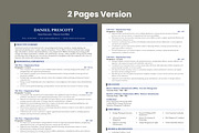 ATS Resume Template | Modern CV Word, a Resume Template by Anjum Ilyas (Thumbnail 4 of 7)
