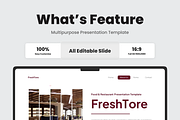 Food & Restaurant PowerPoint, a Presentation Template by SquidPixey (Thumbnail 2 of 6)