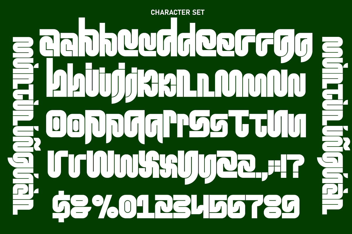 Canger Staong - Display Type, a Symbol Font by NuType (Photo 5 of 13)