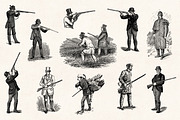 Hunting - Vintage Illustrations, a Sport Illustration by Graphic Goods (Thumbnail 5 of 12)