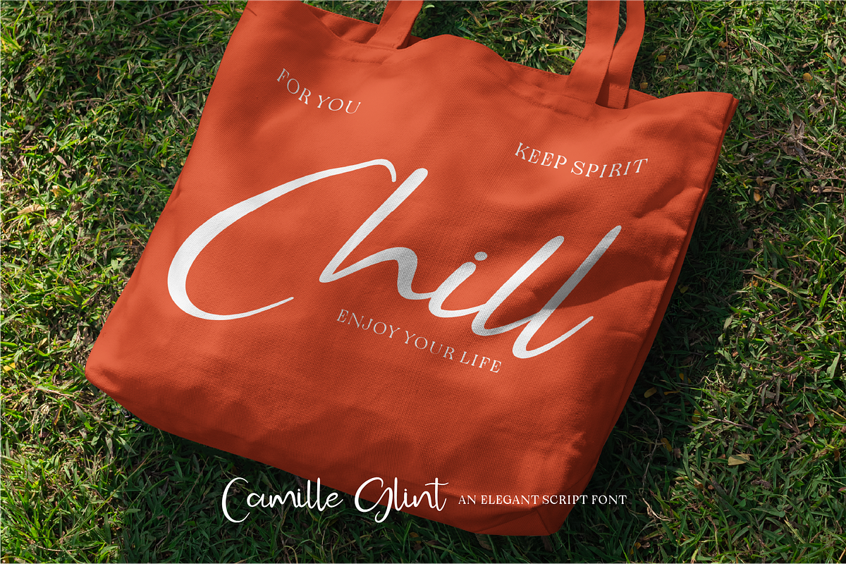 Camille Glint - Handwritten, a Handwritten Font by Indotype Foundry (Photo 10 of 10)