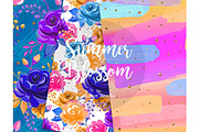 Floral clipart AND floral papers, an Illustration by Collart Studio (Thumbnail 2 of 8)