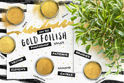 80 Gold Foil Styles + EXTRAS!, a Layer Style Add-On by Pink Coffie (Thumbnail 1 of 5)