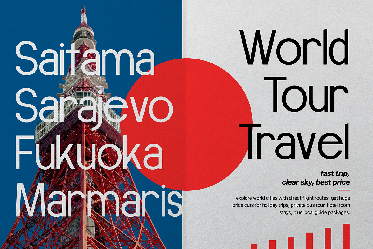 Kurcley | Geometric Sans Serif, a Sans Serif Font by gracetype_studio (Photo 2 of 11)