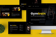 Gymtrain - Keynote Templates, a Presentation Template by Deepslide Studio (Thumbnail 2 of 6)