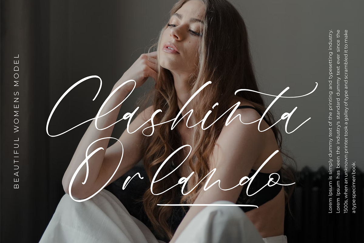 Mandela Clashinta Luxury Calligraphy, a Script Font by Storytype Studio (Photo 6 of 15)
