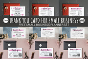 Thank You Card For Small Business, a Flyer Template by Oskar Wantopi (Thumbnail 1 of 12)