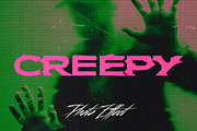 Creepy TV Glitch Photo Effect, a Layer Style Add-On by Design Squad (Thumbnail 1 of 8)