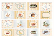 Cottage Core Nursery Wall Art Prints, a Background Graphic by Artemsky (Thumbnail 6 of 12)