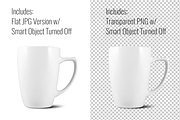 12oz White Square Stoneware Mug DT, a Product Mockup by SarahDesign (Thumbnail 2 of 5)