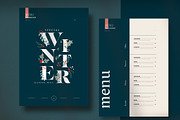 Winter Seasonal Menu, a Templates & Theme by wavebreak (Thumbnail 1 of 2)