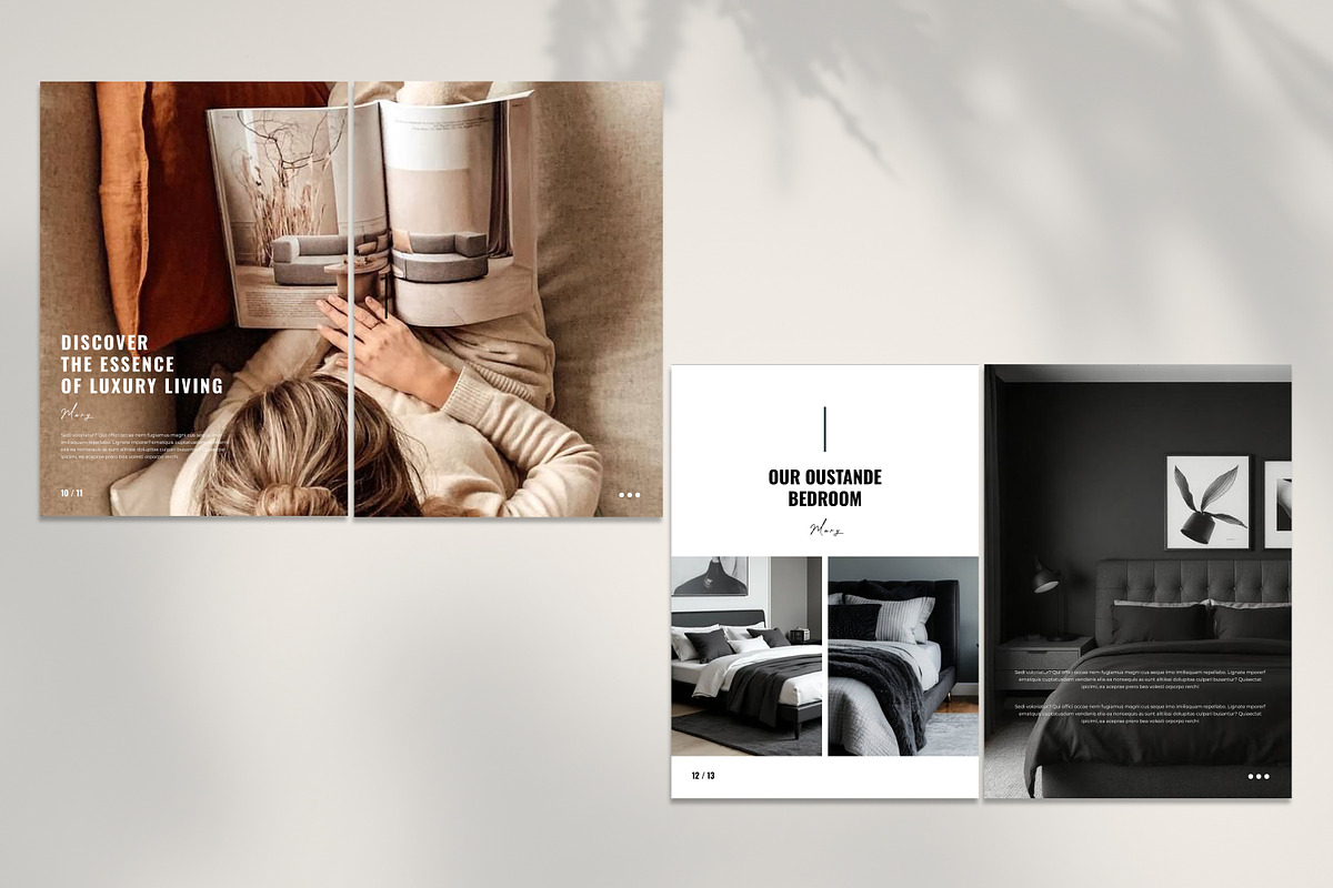 Real Estate Magazine Template preview 5