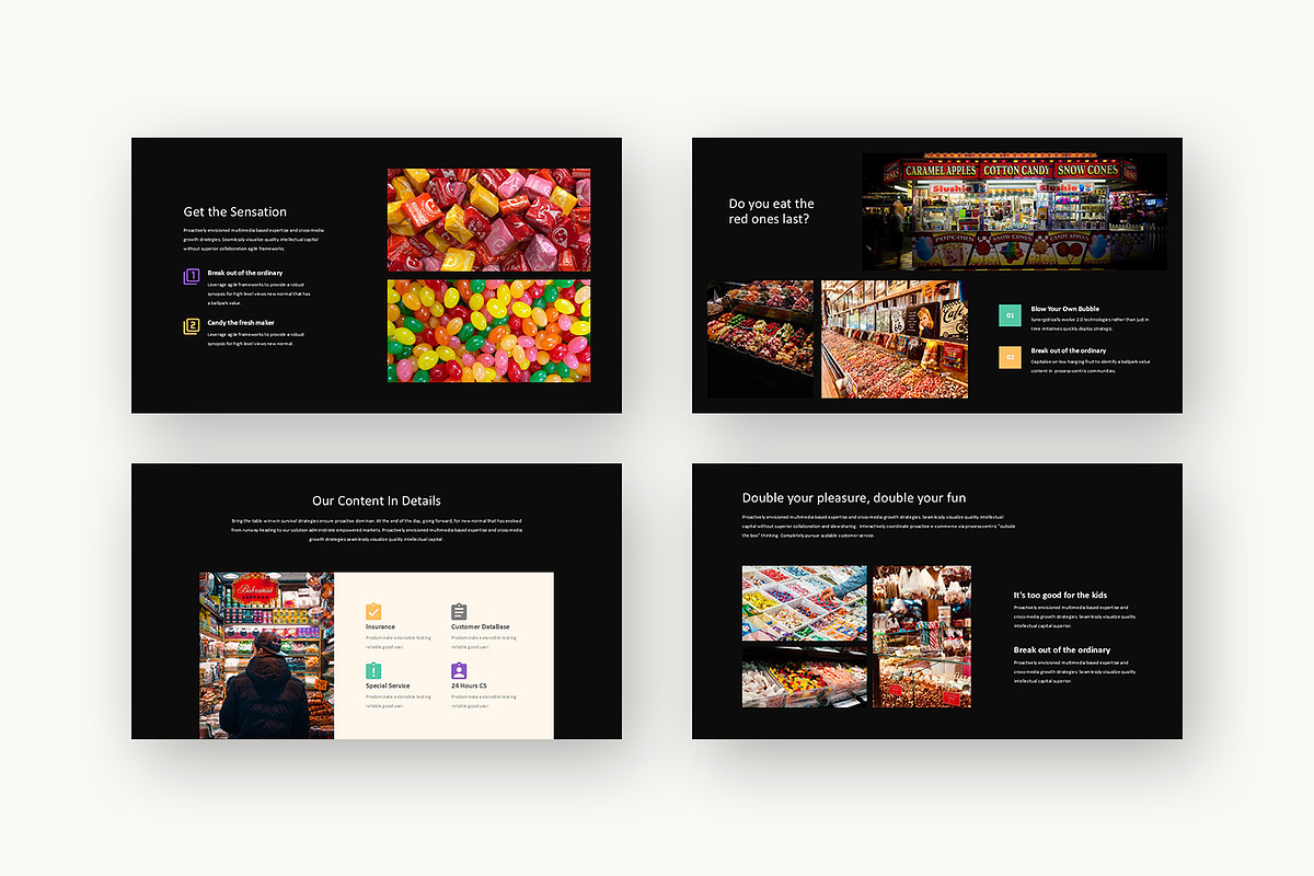 Jsic : Candy Brand Keynote, a Presentation Template by Punkl Camp (Photo 11 of 16)
