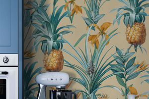 Ananas Mania Seamless Pattern