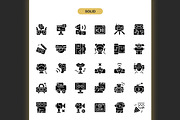 Audio and Video Icons, an Icon by Spacepixel Creative (Thumbnail 3 of 3)