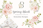 Floral pink watercolor spring pastel, a Decorative Illustration by Grace Noboa Illustrations (Thumbnail 8 of 10)
