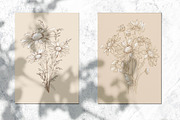 Ink Vector Chamomile, a Decorative Illustration by Sweet_print (Thumbnail 2 of 6)