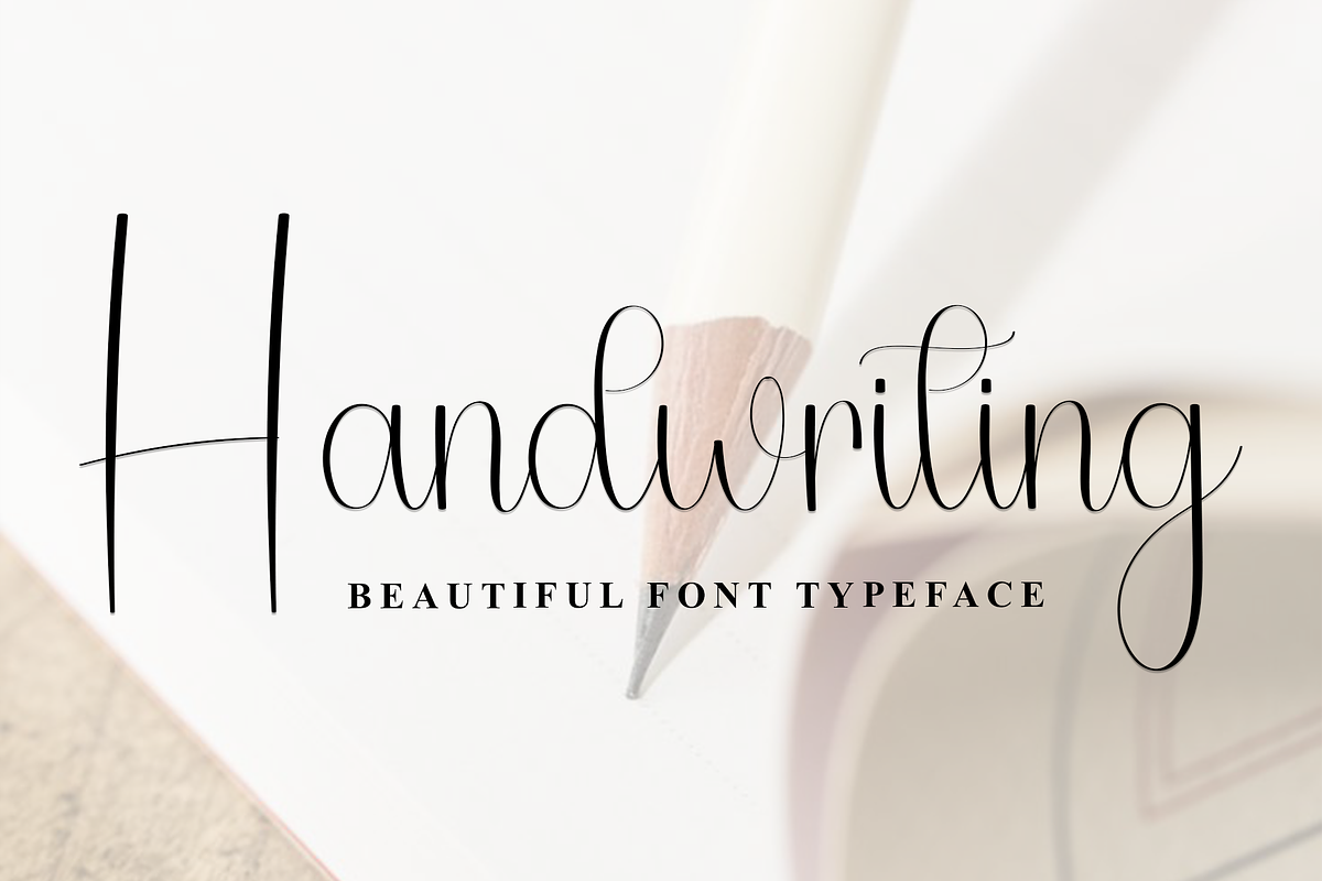 Nothing, a Handwritten Font by FreshTypeINK (Photo 3 of 8)