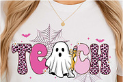 Spooky Teacher Halloween Png SVG, an Object Graphic by EllaMaiyaali (Thumbnail 1 of 4)